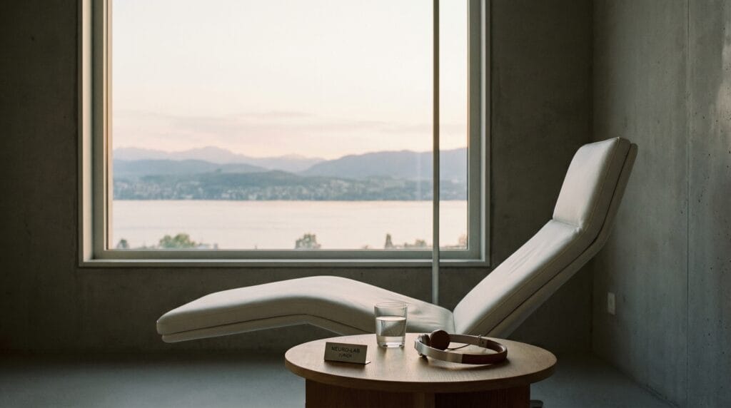 Luxury neuro-optimization suite for high-performance executives