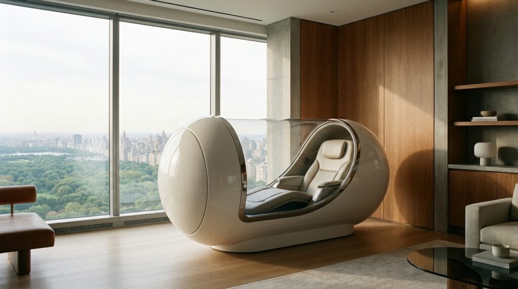 Luxury home hyperbaric chamber for Hyperbaric Oxygen Therapy for Executives